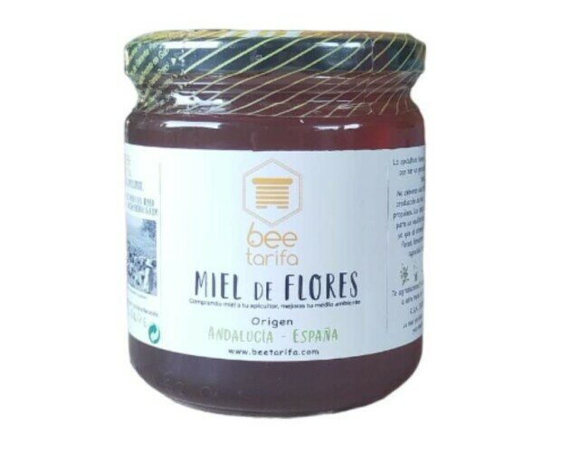 Miel de Flores 500g. Miel de flores producida y envasada en Andalucia