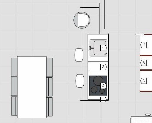 Planos para Cocina. Ofrecemos servicios integrales de reformas en cocinas.