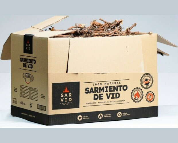 Caja Sarmineto en Rama. Caja de sarmiento en ramas hasta de 45cm