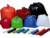 Bolsas de Basura. Bolsas de basura de diferentes tamaños, galgas y colores