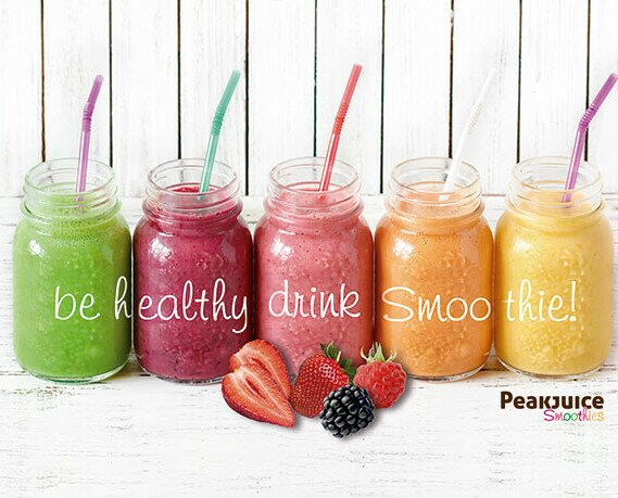 Peakjuice Smoothies. 14 combinaciones de frutas y verduras, para hacer auténticos Smoothies naturales