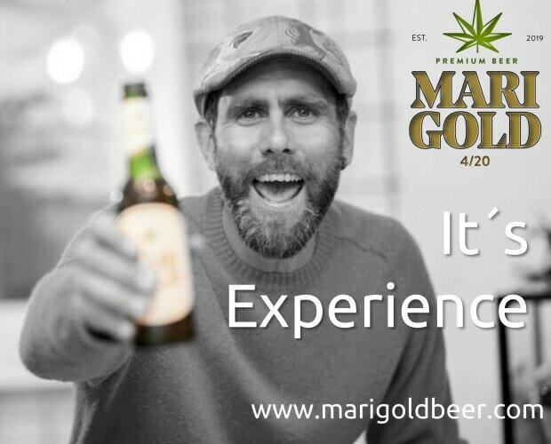 Marigold. Vive la Experiencia MariGold, cerveza tradicional Alemana con un toque de Libertad