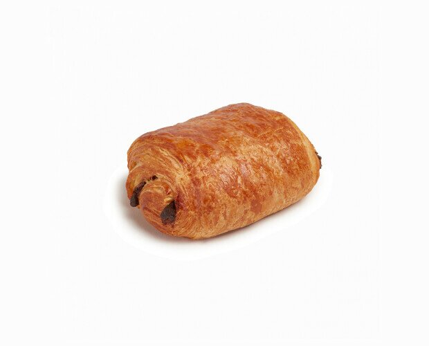 Pain Au Chocolat 75g. Combina en un bocado el placer del cacao con el crujiente laminado de la masa