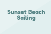 Sunset Beach Sailing