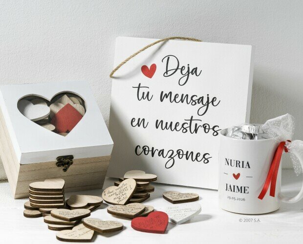 Libros de firmas originales. Libros de firmas originales para bodas y tazas personalizadas para bodas