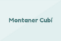 Montaner Cubí