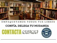 Mudanzas. Podemos contar con pequeñas cajas para libros para mudanzas