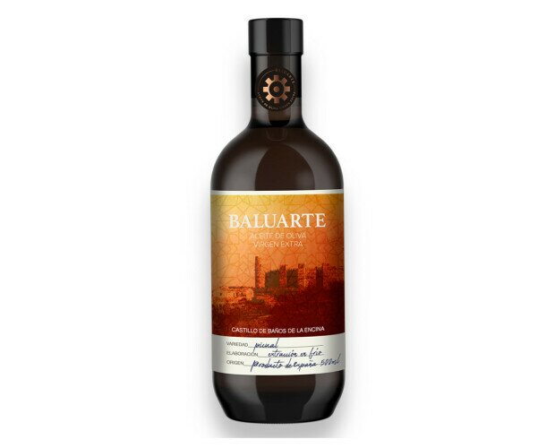 AOVE Baluarte Origen 500ml. Aceite de Oliva Virgen Extra de variedad 100% picual procedente de aceitunas verdes