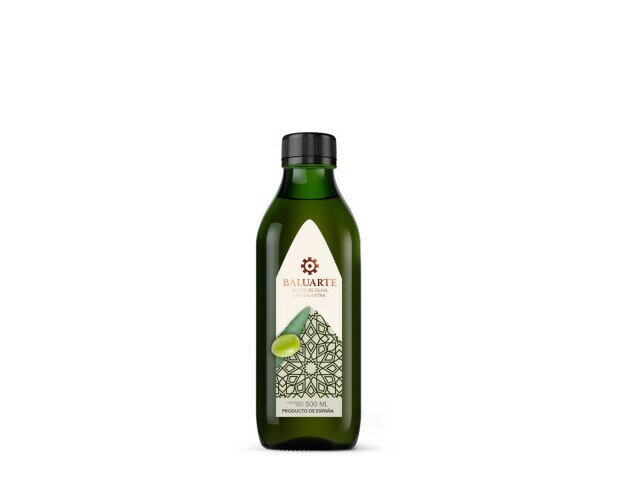 Baluarte 500ml. Obtenido de aceitunas en diferentes puntos de maduración