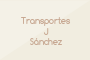 Transportes J Sánchez