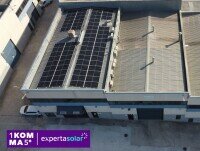 Ingeniería de Energía Solar Fotovoltaica. Instalación Industrial placas solares