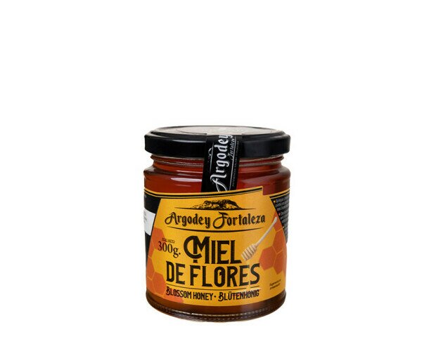 Miel de flores. Es un producto elaborado artesanalmente (sin conservantes ni colorantes artificiales)