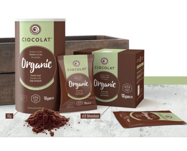 Ciocolat Organic. Ciocolat Organic. Chocolate orgánico y vegano