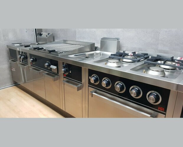 Cocina Eléctrica + horno 6 placas • MRA Hostelería