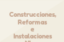 Construcciones, Reformas e Instalaciones Nkan