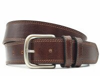 Cinturones. Cinturón fabricado en piel de vaquetilla. Disponibles en anchos de 30, 35 y 40 mm.