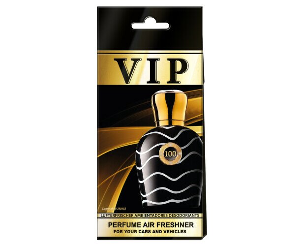 VIP 100. Ambientador para coches con aroma VIP 100