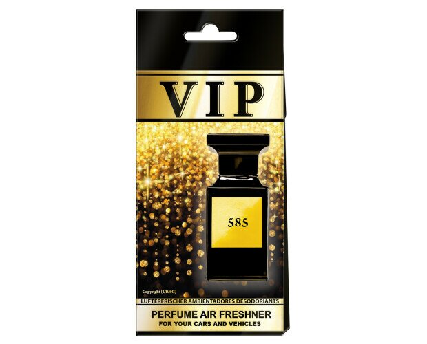 VIP 585. Ambientador para coches con aroma VIP 585