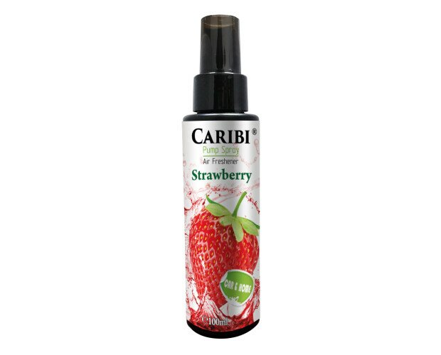 Caribi Spray. Ambientadores en spray con fragancia a frambuesa