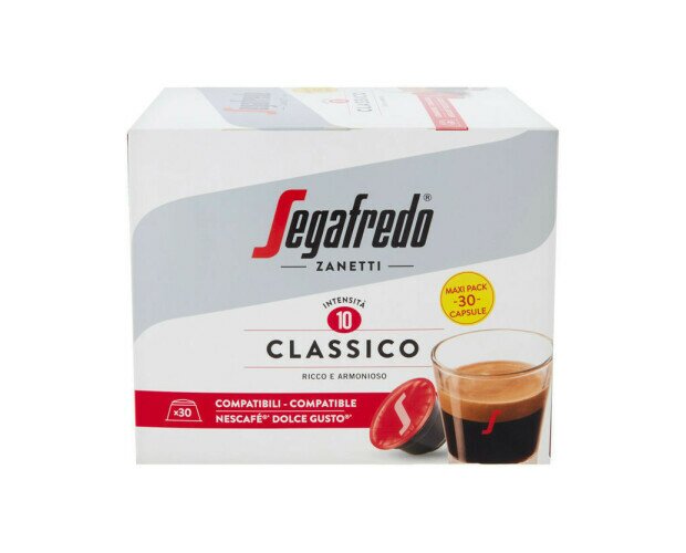 Caffe Segafredo Classico. Caffè Segafredo CLASSICO capsule compatibili Nescafé®* Dolce Gusto