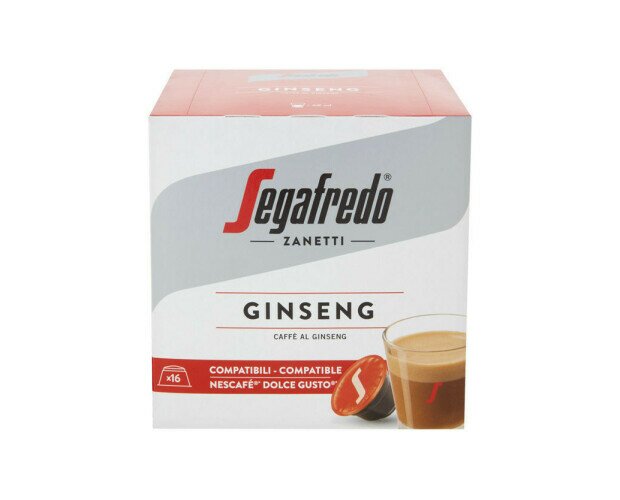 Caffe Segafredo ginseng. Café Segafredo ginseng Nescafé Dolce Gusto, cápsulas compatibles