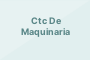 Ctc De Maquinaria