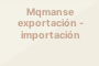 Mqmanse exportación-importación