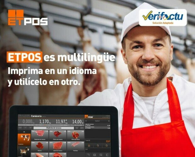 ETPOS. Software certificado para Ticket Bai y Verifactu