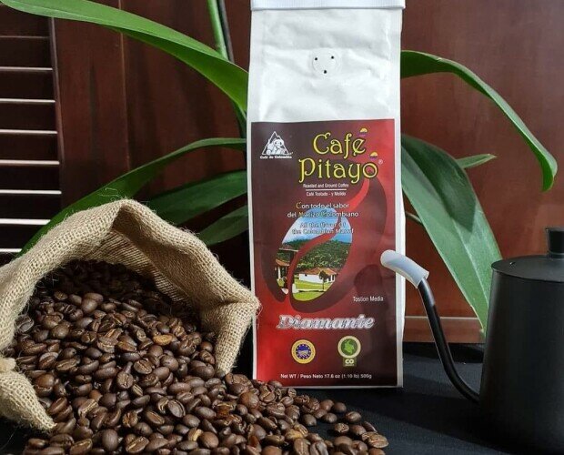 Café Pitayó. Bolsa 500g Café Pitayó de Colombia Línea Diamante