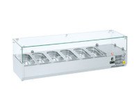 Vitrinas Refrigeradas. Capacidad para cubetas GN-1/3 de 150