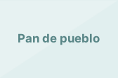  Pan de pueblo