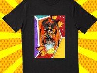 Camisetas Infantiles. Camiseta negra con estampado de Goku 