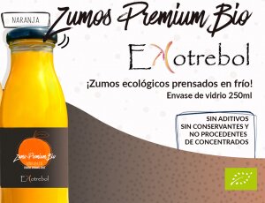 5% de descuento en Zumos Premium Bio Ekotrebol