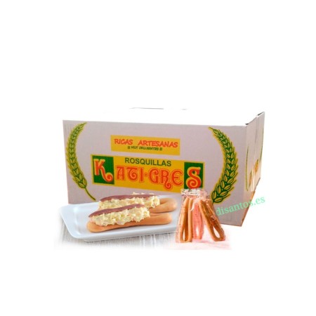 Rosquillas envase individual caja 2kg