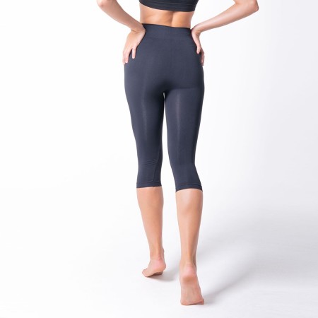 Legging capri con fibra Emana, 200 den. Noah-Negro-S (34-36)