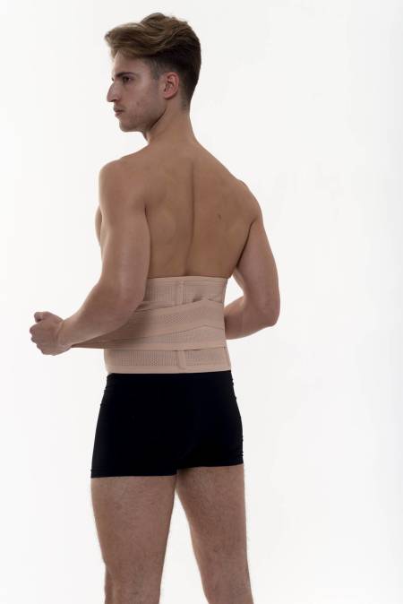 Fajín dolor lumbar con velcro ajustable, Exer-Nude-L/XL(42-46)