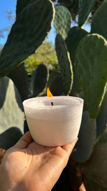 Recambio Para Vela en Vaso Mediano