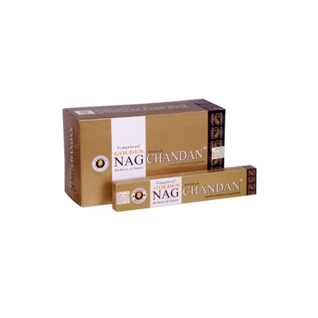 12 packs Incienso Golden Nag - Chandan 15 gr