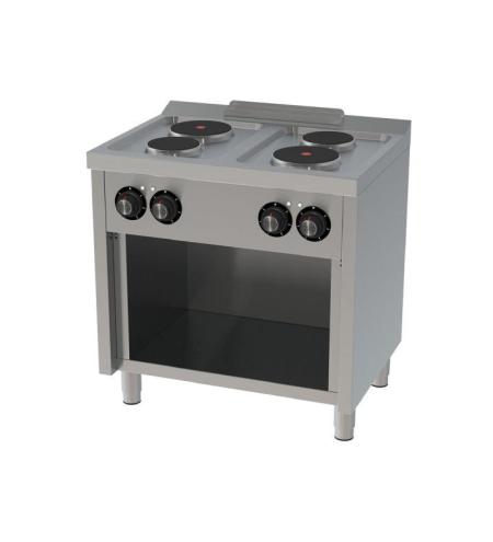 Cocina Electrica 4 placas 800x600 ECO