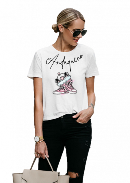 Camiseta mujer ANDAQUENO - Ref: 12233