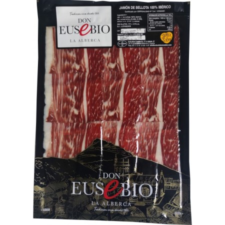 10 sobres jamón de bellota 100% Ibérico Don Eusebio a tapita