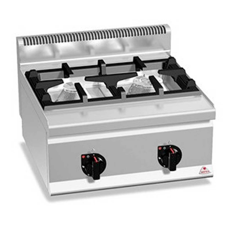 Cocinas a gas HIGH POWER Gama PLUS 600 – BERTO’S - G6F3BH12