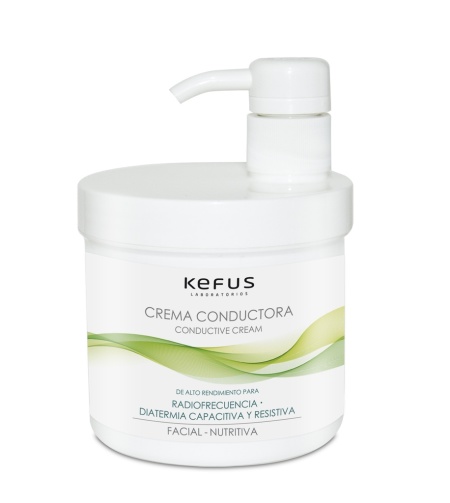 Crema Conductora Radiofrecuencia Facial Nutritiva Kefus (500 ml)