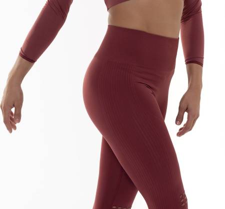 Legging deportivo con fibra Emana, Shima-MARSALA-S/M (34-38)