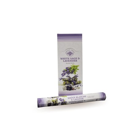 6 packs Incienso Green Tree - Salvia blanca y lavanda