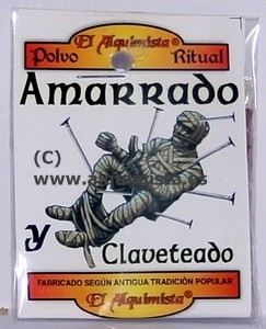 POLVO AMARRADO Y CLAVETEADO