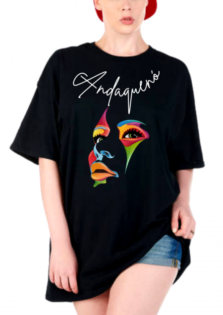 Camiseta Oversize ANDAQUENO - Ref: 8865