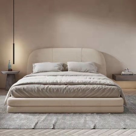 Cama Doble Italiana con Tecnología y Tela - CA-M-33