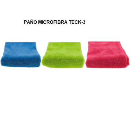 Paño microfibra Pamex 40×30  TECK-3 pack de 3