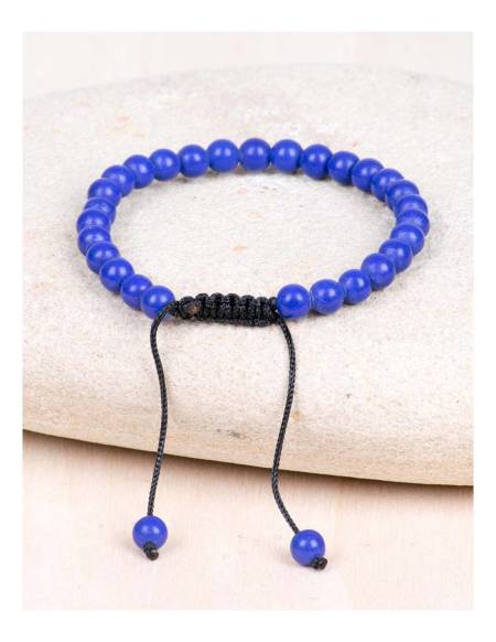 Pulsera Bolitas Azules - SPU00075